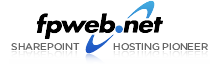 Fpweb.net - The SharePoint Hosting Pioneer