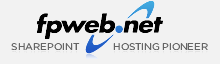 Fpweb.net - The SharePoint Hosting Pioneer