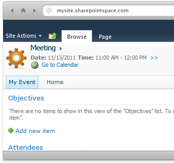 SharePoint 2010 Project Management Features