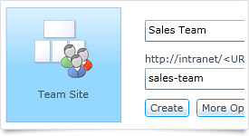 SharePoint 2010 Team Sites