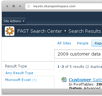 SharePoint 2010 FAST Search Server