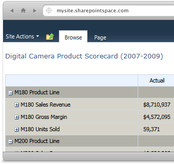 SharePoint 2010 PerformancePoint Services