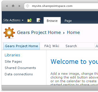 SharePoint 2010 Sites Features