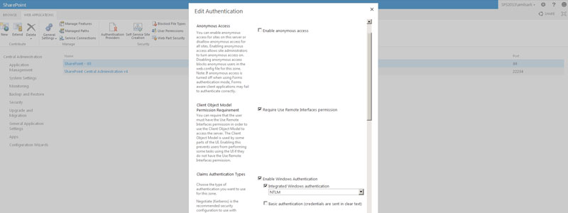 Identity Management screenshot