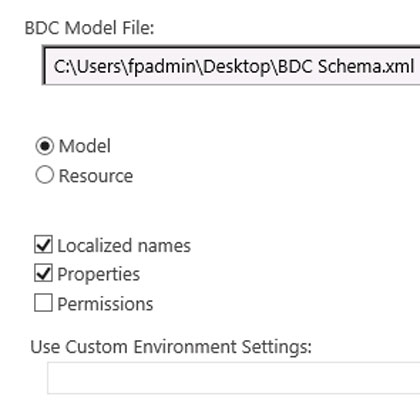 SharePoint 2013 Business Connectivity Services