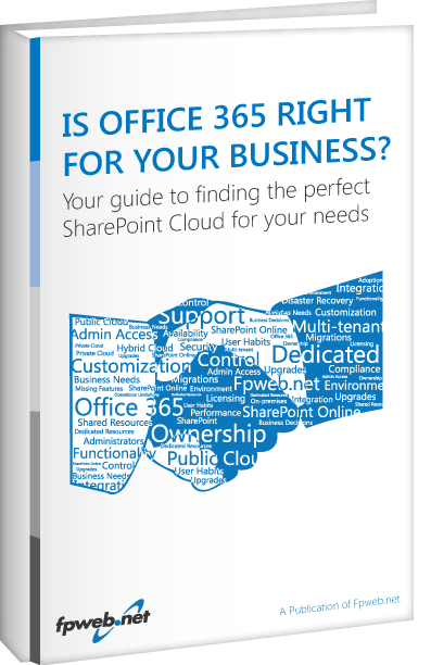 Office 365 limitations ebook Graphic