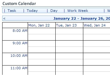 SharePoint Calendar Web Part