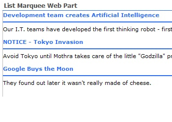 SharePoint Lists Web Part