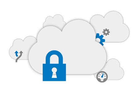 Clouds with benefits icons