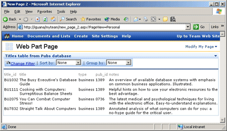 FrontPage - Apply Styles to Data Sources