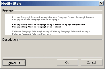 FrontPage - Modify Style on Conditional Format