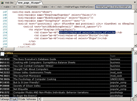 FrontPage - Split View Screenshot