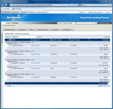 CorasWorks Toolset Screenshot