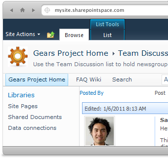 Communities Features