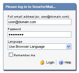 SmarterMail Login
